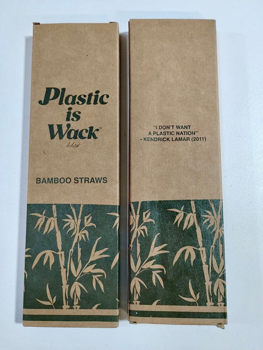 Bamboo Straw 6 Pack